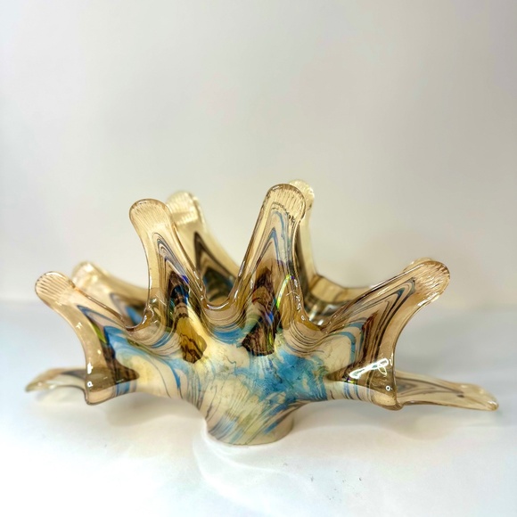 Glass Vase 7” x 13” x 2” - Picture 1 of 4